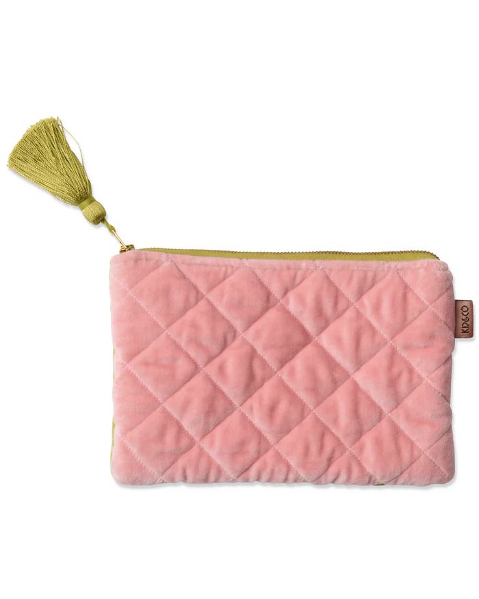 KIP & CO Velvet Cosmetics Purse - Tuscan Sunset COSMETIC BAG - Zabecca Living