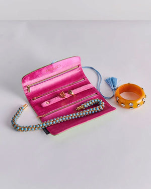 KIP & CO Velvet Jewellery Roll - Kaleidoscope Jewellery Box - Zabecca Living