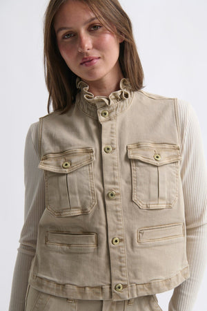 KIREINA Erica Vest - Arizona Wash vest - Zabecca Living