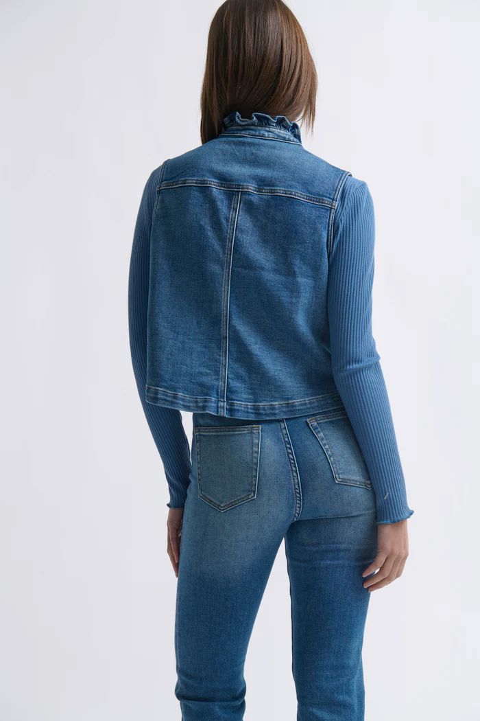 KIREINA Erica Vest - Dakota Wash JEANS - Zabecca Living