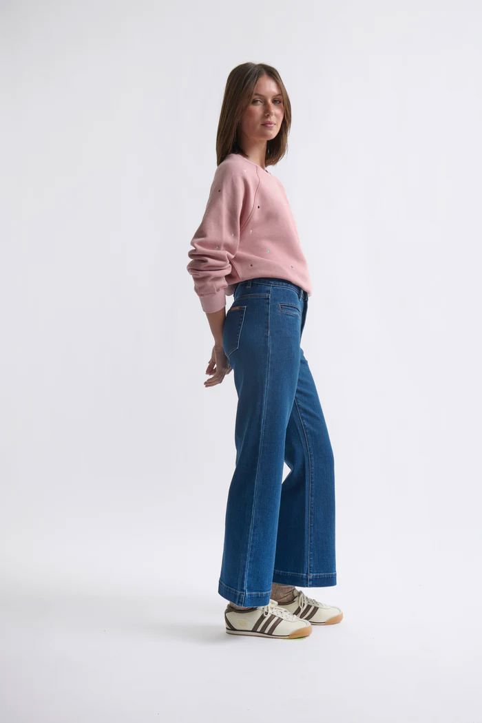 KIREINA Freya Jean - Brentwood Blue JEANS - Zabecca Living