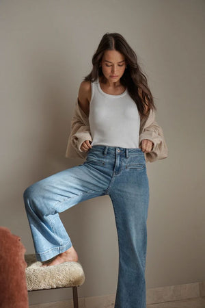 KIREINA Freya Jean - Dakota Wash JEANS - Zabecca Living