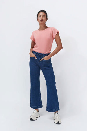 KIREINA Freya Jean - Mid West Blue JEANS - Zabecca Living