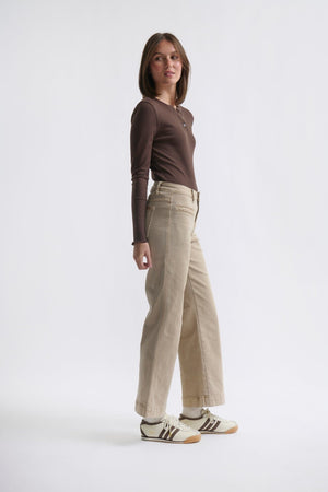 KIREINA Freya Jean Plait Pocket - Arizona Wash JEANS - Zabecca Living