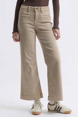 KIREINA Freya Jean Plait Pocket - Arizona Wash JEANS - Zabecca Living