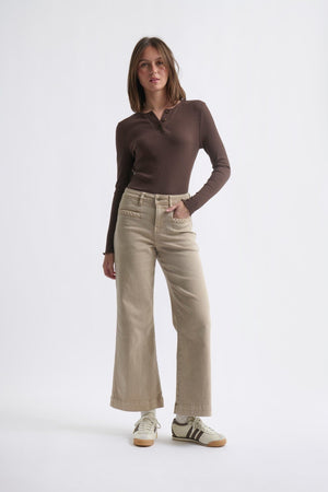 KIREINA Freya Jean Plait Pocket - Arizona Wash JEANS - Zabecca Living