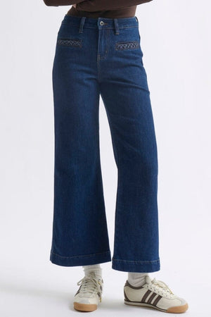 KIREINA Freya Jean Plait Pocket - Palisade Blue JEANS - Zabecca Living