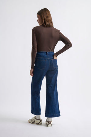 KIREINA Freya Jean Plait Pocket - Palisade Blue JEANS - Zabecca Living