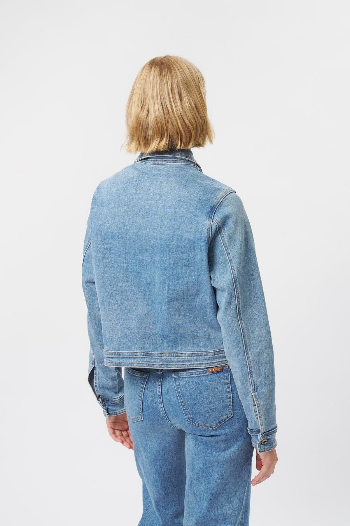 KIREINA Mila Jacket - 70s Blue Jackets + Coats - Zabecca Living