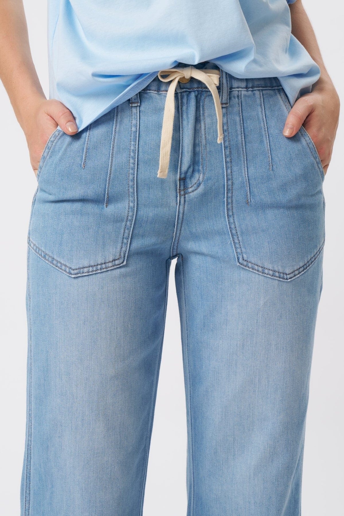 KIREINA Sofia Pant - Sky Blue PANTS - Zabecca Living