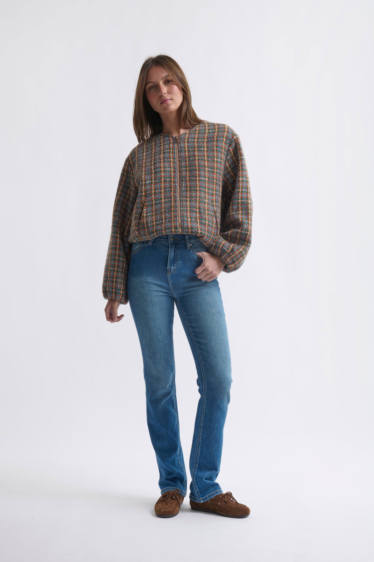 KIREINA Vacay Jean - Long - Dakota Wash JEANS - Zabecca Living