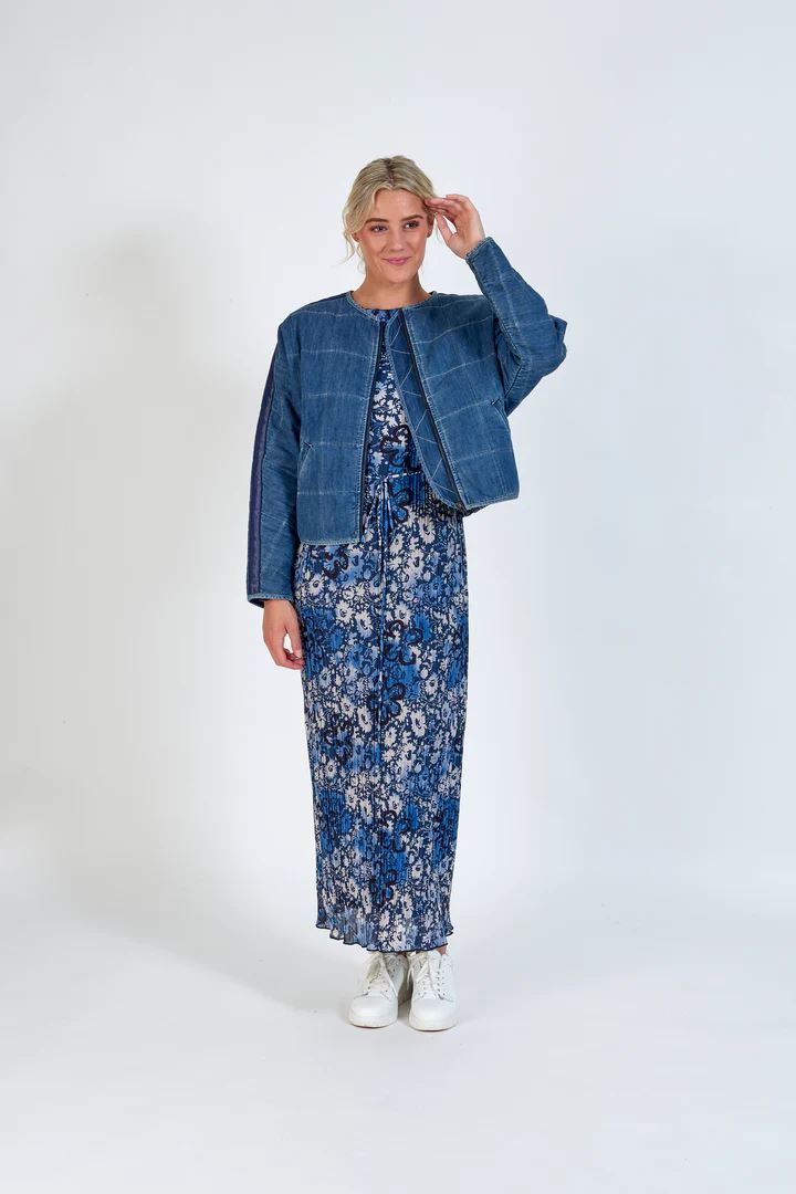 KNEWE Quilt Bomber - Denim Jackets + Coats - Zabecca Living