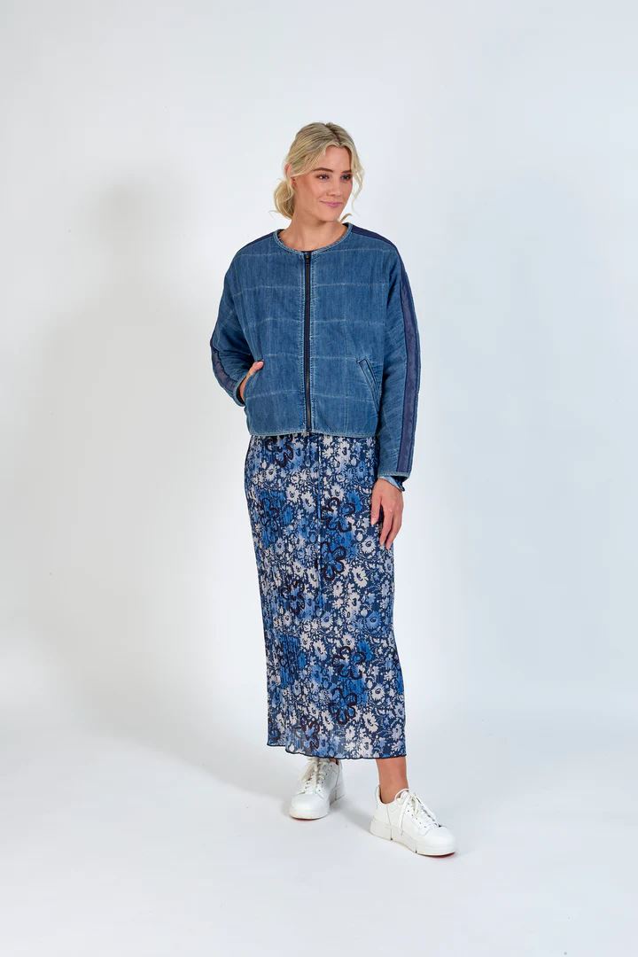 KNEWE Quilt Bomber - Denim Jackets + Coats - Zabecca Living