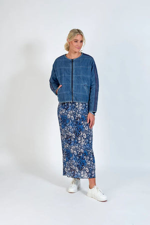 KNEWE Quilt Bomber - Denim Jackets + Coats - Zabecca Living