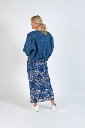 KNEWE Quilt Bomber - Denim Jackets + Coats - Zabecca Living