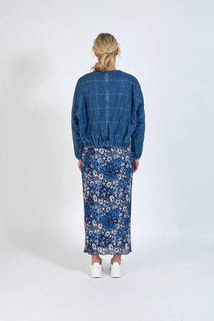 KNEWE Quilt Bomber - Denim Jackets + Coats - Zabecca Living