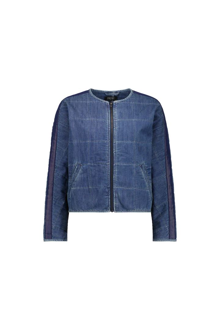 KNEWE Quilt Bomber - Denim Jackets + Coats - Zabecca Living