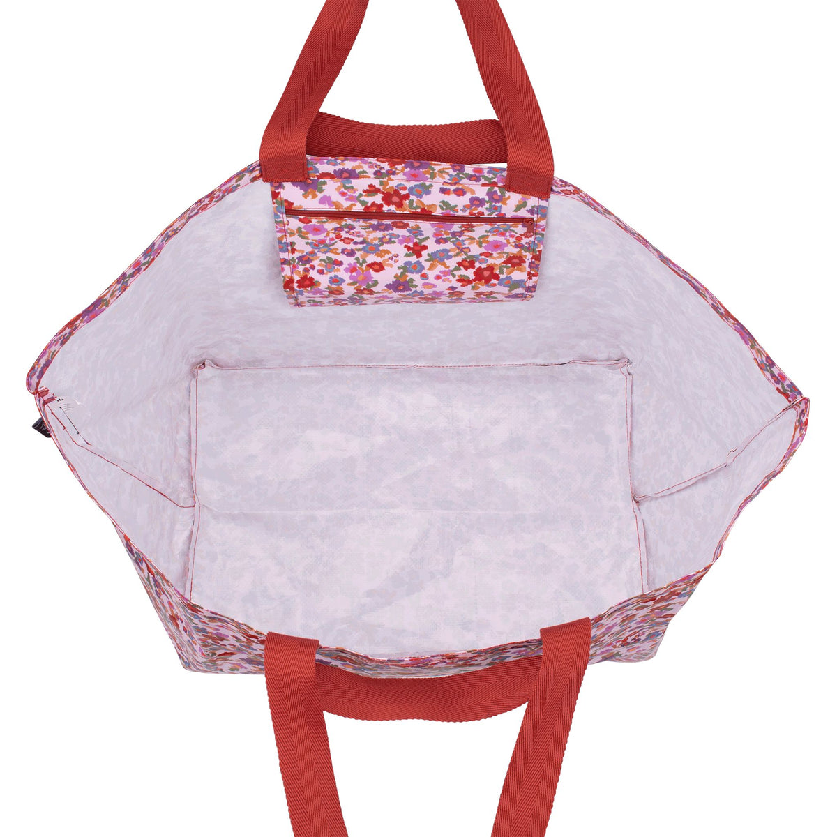 KOLLAB Beach Bag - Retro Bloom Beach Bag - Zabecca Living