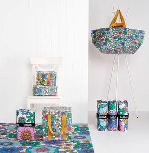 KOLLAB Cooler Bag - Ocean Floral COOLER BAG - Zabecca Living