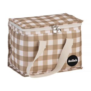 KOLLAB Holiday Lunch Box - Olive Check LUNCH BOX - Zabecca Living