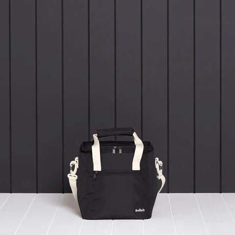 KOLLAB Holiday Mini Cooler Bag - Black Cream COOLER BAG - Zabecca Living