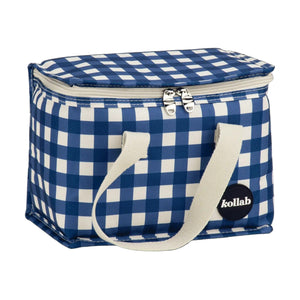 KOLLAB Lunch Box - Blue Check LUNCH BOX - Zabecca Living