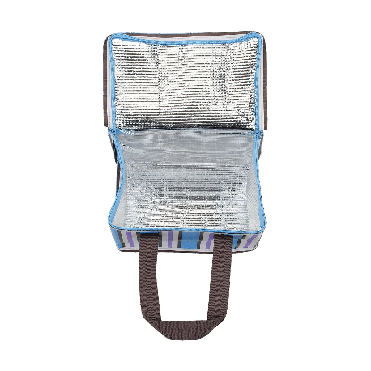 KOLLAB Lunch Box - Choc Blue Stripe LUNCH BOX - Zabecca Living