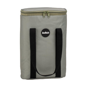 KOLLAB Wine Cooler Bag - Khaki Black COOLER BAG - Zabecca Living
