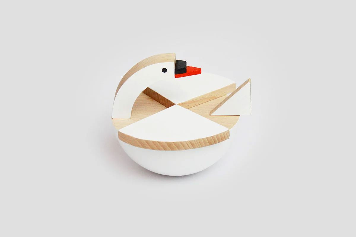 KUTULU Wooden Bird Toy - Labu Childrens Toy - Zabecca Living