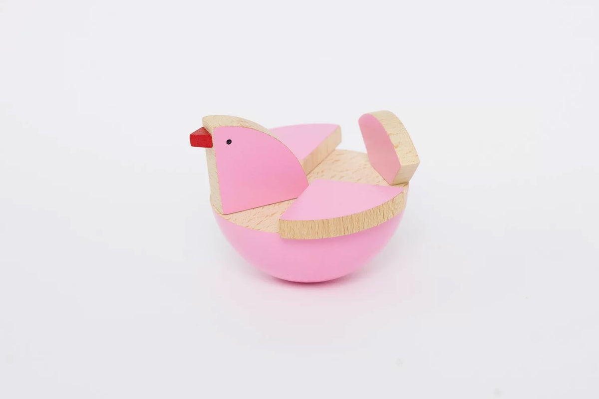 KUTULU Wooden Bird Toy - Lili Childrens Toy - Zabecca Living