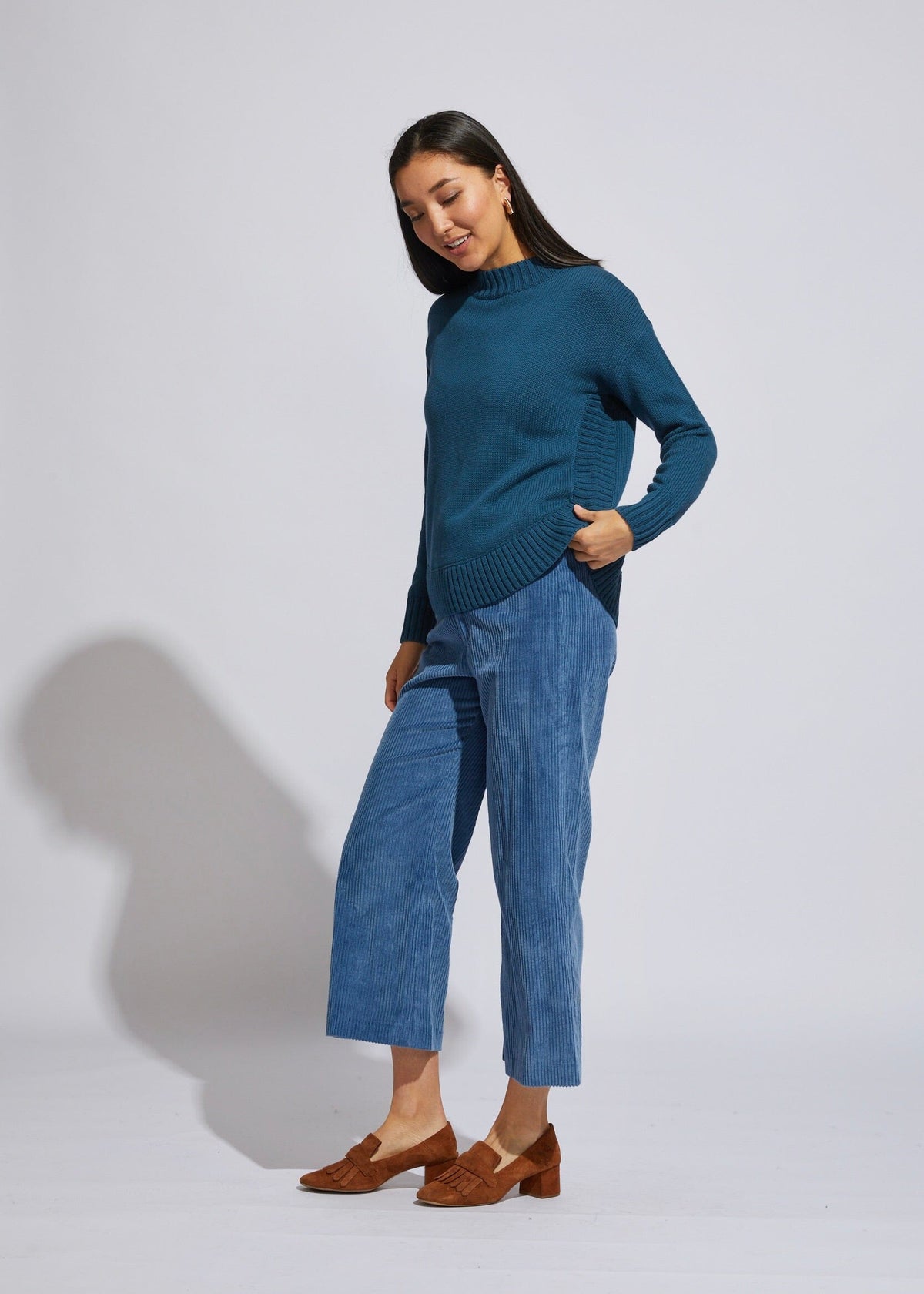 LD & CO Chunky Cotton Jumper - Elemental Jumpers + Knitwear - Zabecca Living