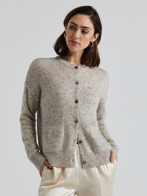 LD & Co Donegal Cardi - Natural CARDIGAN - Zabecca Living