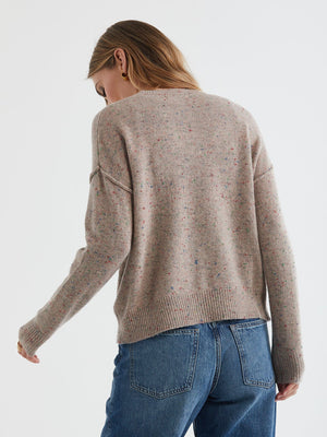 LD & Co Donegal Cardi - Oat CARDIGAN - Zabecca Living