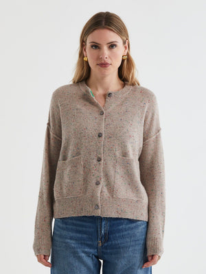 LD & Co Donegal Cardi - Oat CARDIGAN - Zabecca Living