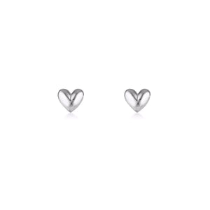 LINDA TAHIJA Amore Stud Earrings - Stirling Silver Earrings - Zabecca Living