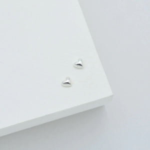 LINDA TAHIJA Amore Stud Earrings - Stirling Silver Earrings - Zabecca Living