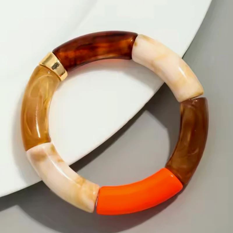 LITTLE BIRD DESIGNS Lillian Bracelet - Burnt Orange Splendour BRACELET - Zabecca Living