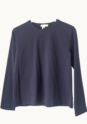 LITTLE LIES Athena Long Sleeve - Navy Long Sleeve Tee - Zabecca Living