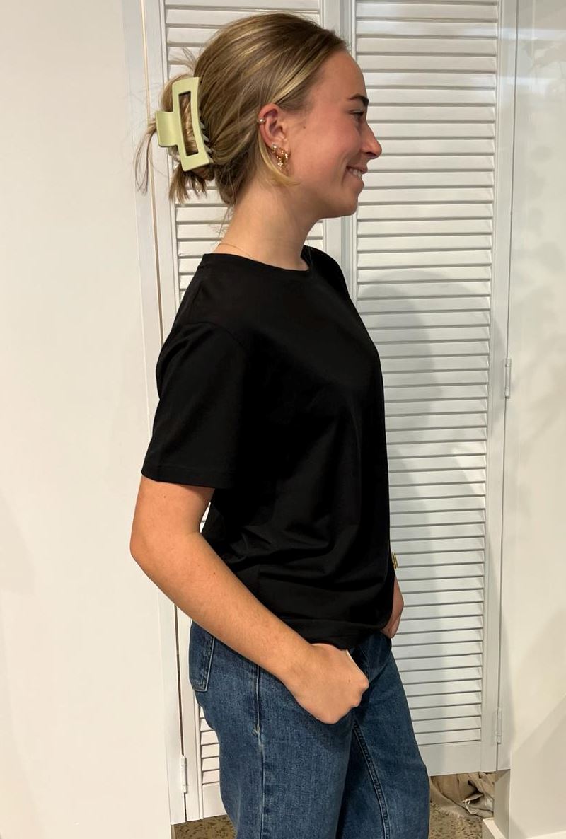 LITTLE LIES Athens Tee - Black Tee - Zabecca Living