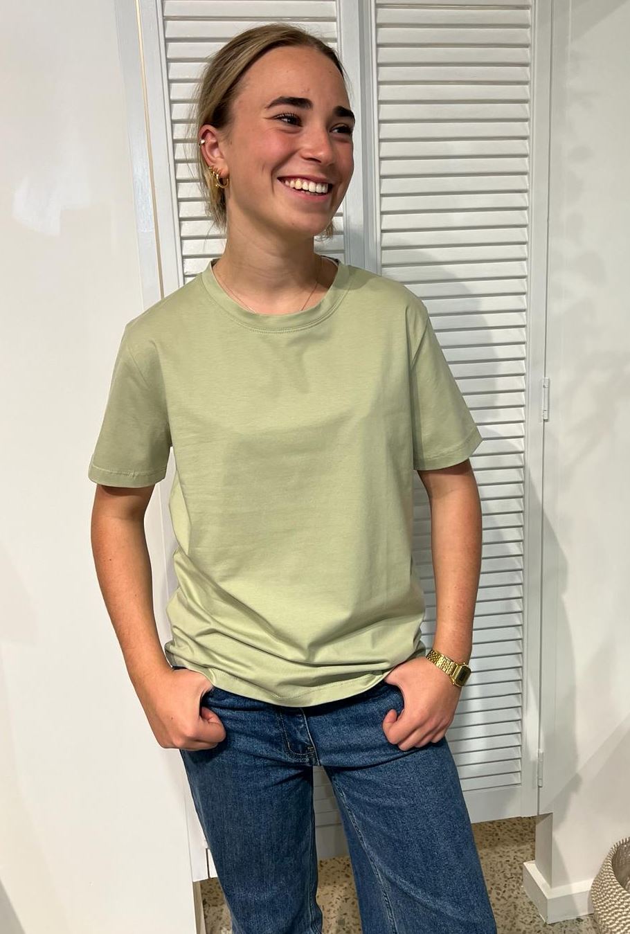 LITTLE LIES Athens Tee - Sage Tee - Zabecca Living