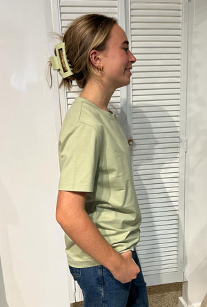 LITTLE LIES Athens Tee - Sage Tee - Zabecca Living