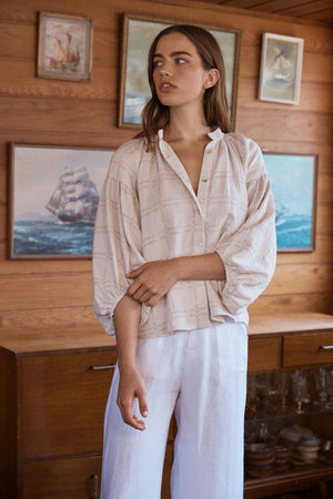 LITTLE LIES Lexi Top - Beige Jumpers + Knitwear - Zabecca Living