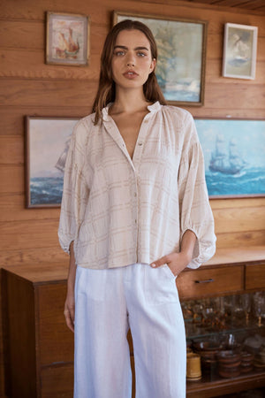 LITTLE LIES Lexi Top - Beige Jumpers + Knitwear - Zabecca Living