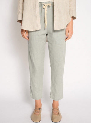 LITTLE LIES Luxe Pants - Dusty Aqua PANTS - Zabecca Living