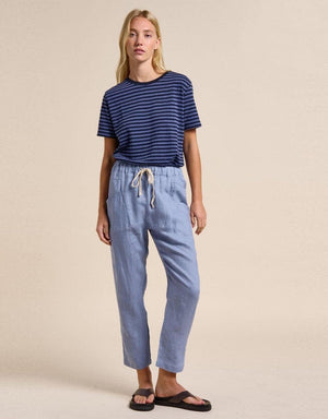 LITTLE LIES Luxe Pants - Nantucket Blue PANTS - Zabecca Living