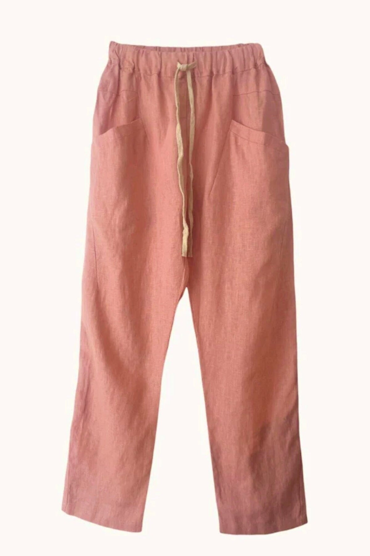 LITTLE LIES Luxe Pants - Salmon PANTS - Zabecca Living
