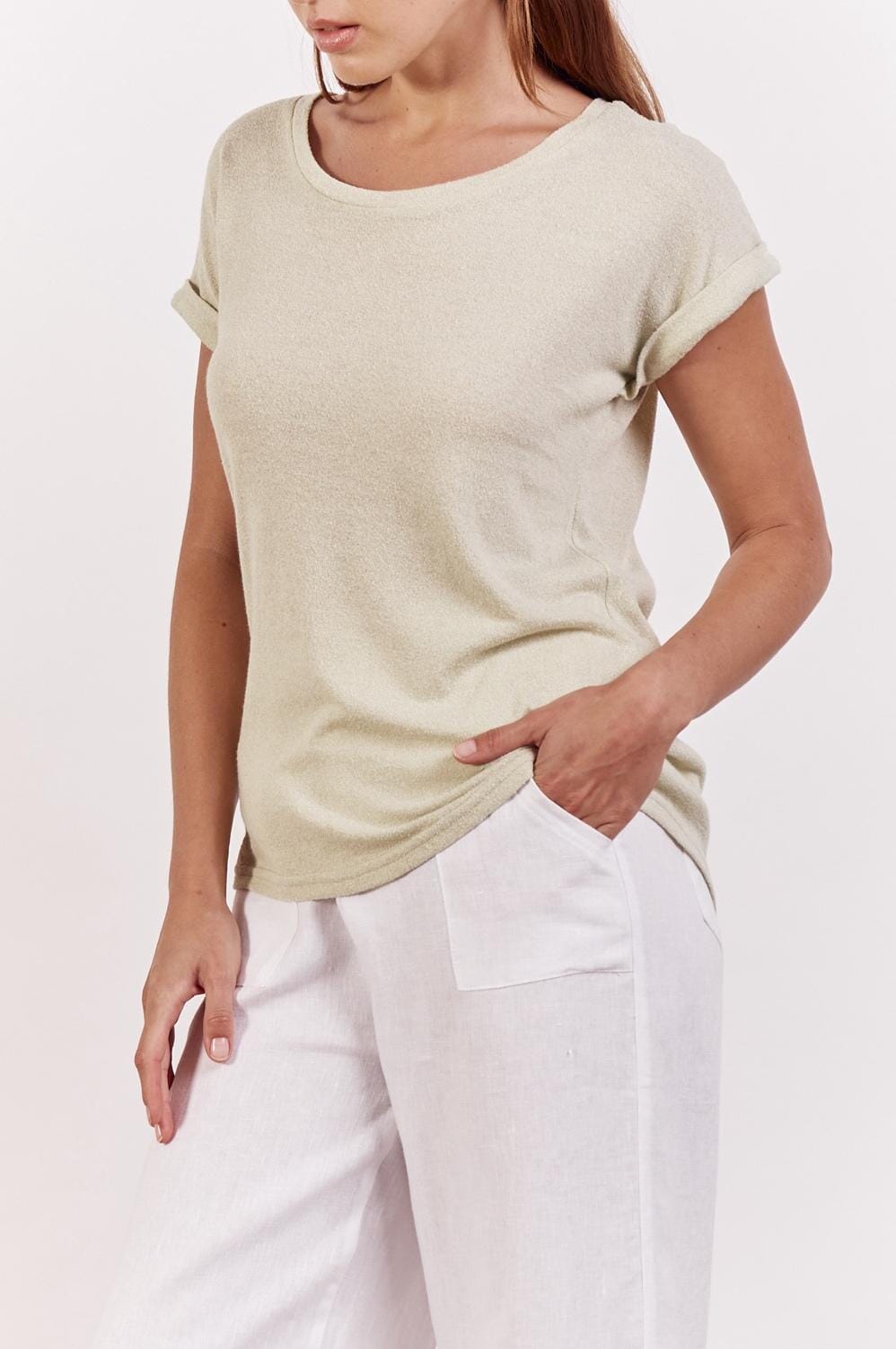 LITTLE LIES Otto Tee - Pistachio Tee - Zabecca Living