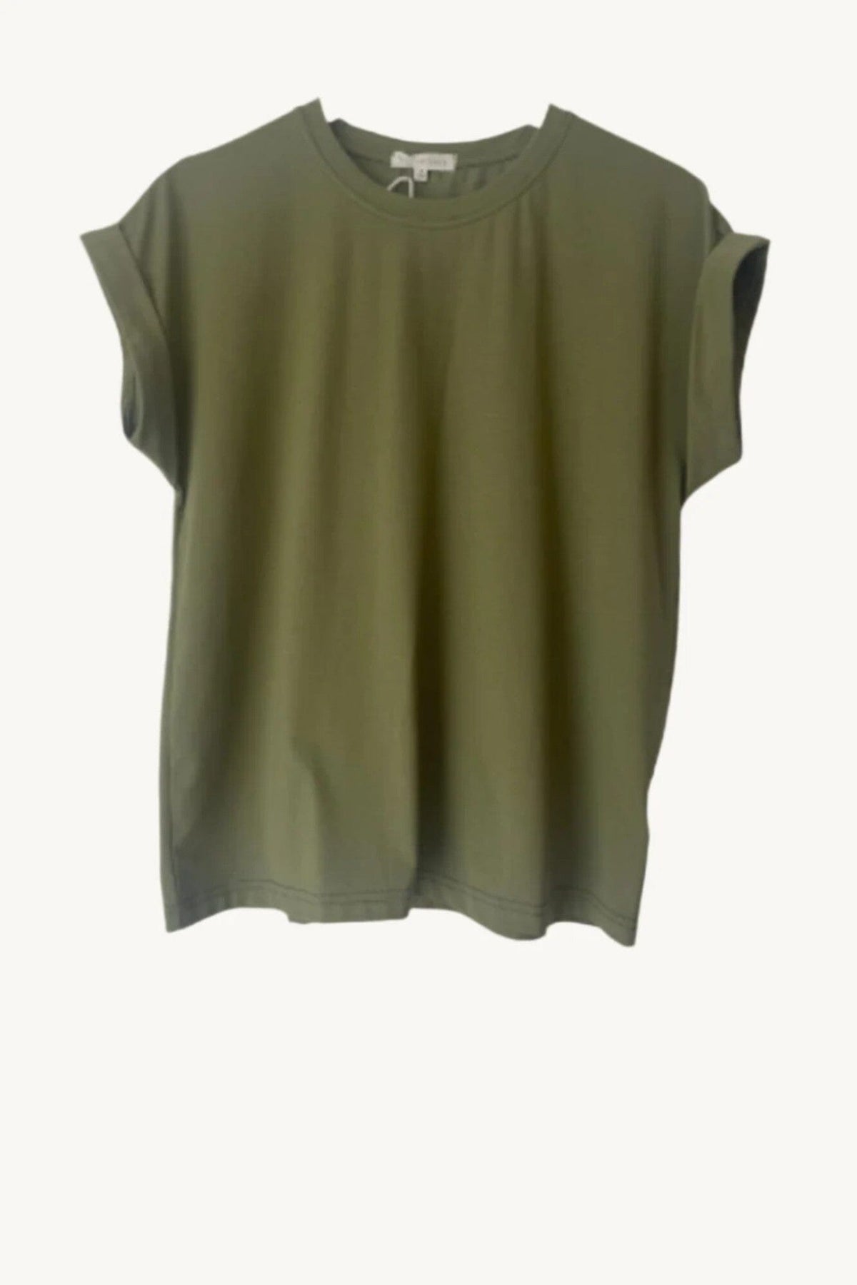 LITTLE LIES Rhodes Tee - Khaki Tee - Zabecca Living