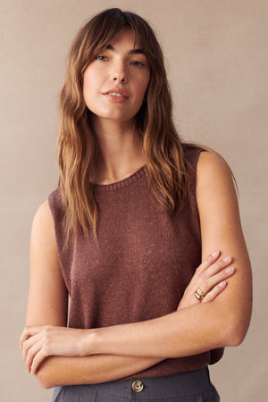 LITTLE LIES Spring Tank - Cherry Tank - Zabecca Living