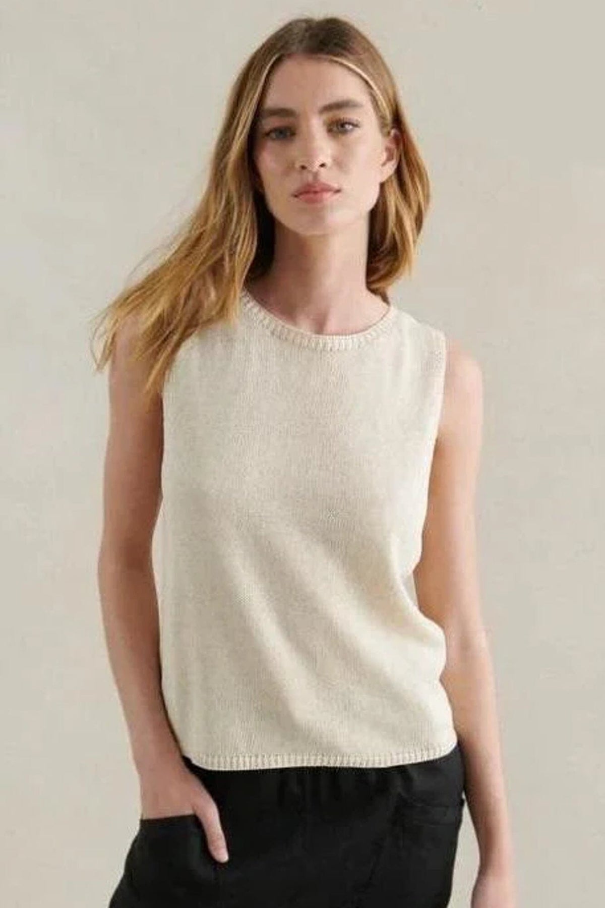 LITTLE LIES Spring Tank - Natural Tank - Zabecca Living